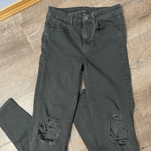 Black American Eagle jeans